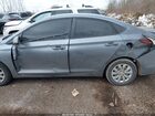 2019 Hyundai Accent Se Серый vin: 3KPC24A33KE087409