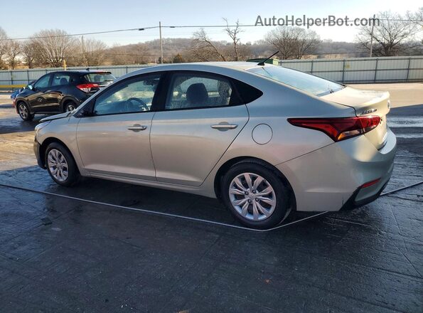 3KPC24A34JE033552 2018 HYUNDAI ACCENT Silver Հետևի ձախ