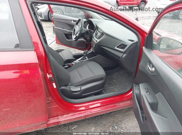 3KPC24A38KE087437 2019 HYUNDAI ACCENT Красный Вид салона спереди
