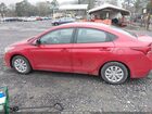 2019 Hyundai Accent Se Красный vin: 3KPC24A38KE087437