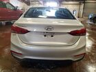 2019 Hyundai Accent Se Silver vin: 3KPC24A3XKE059767
