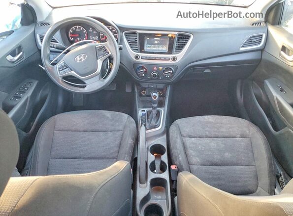 3KPC24A64LE106710 2020 HYUNDAI ACCENT Белый Вид панели приборов