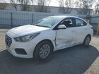 2020 Hyundai Accent Se Белый vin: 3KPC24A64LE106710 Damage: Left Front Fender, Severe Damage, Replacement Required
