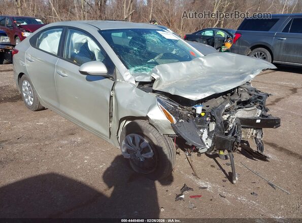 3KPC24A65LE104531 2020 HYUNDAI ACCENT Silver Przód prawy