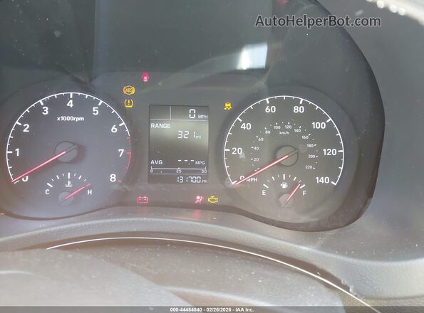 3KPC24A65LE104531 2020 HYUNDAI ACCENT Silver Widok tylnych siedzeń