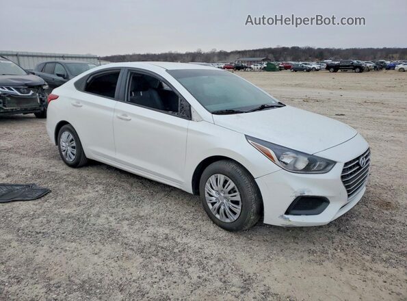 3KPC24A65ME131469 2021 HYUNDAI ACCENT White Delantero derecho