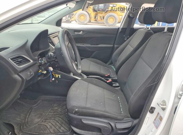 3KPC24A65ME131469 2021 HYUNDAI ACCENT White Vista interior delantera