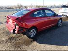 2020 Hyundai Accent Se Красный vin: 3KPC24A66LE125985