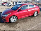 2020 Hyundai Accent Se Красный vin: 3KPC24A66LE125985