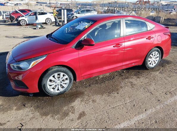 3KPC24A66LE125985 2020 HYUNDAI ACCENT Красный Передняя левая четверть