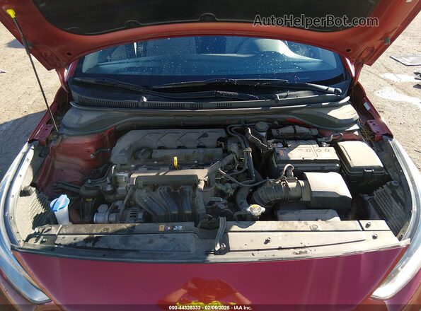 3KPC24A66LE125985 2020 HYUNDAI ACCENT Красный Вид сзади