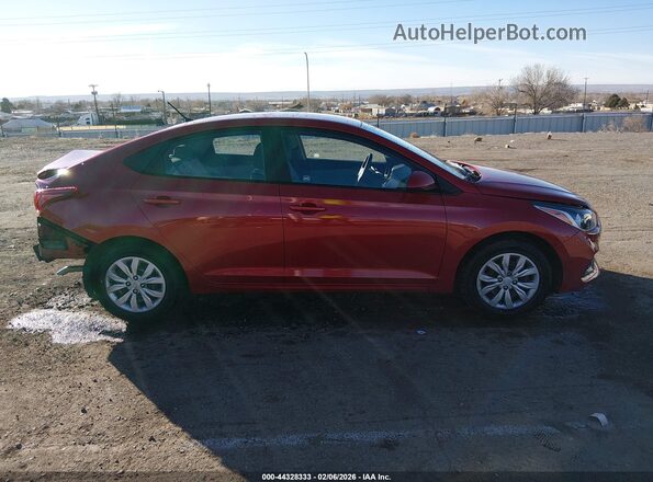 3KPC24A66LE125985 2020 HYUNDAI ACCENT Красный Вид щитка приборов