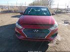 2020 Hyundai Accent Se Красный vin: 3KPC24A66LE125985