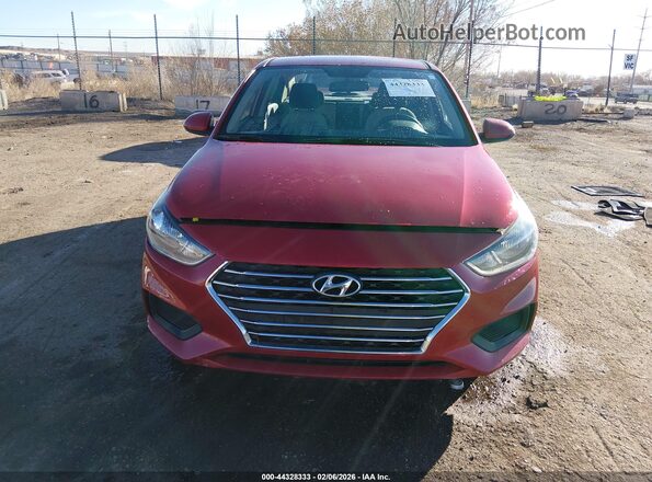 3KPC24A66LE125985 2020 HYUNDAI ACCENT Красный Вид панели приборов