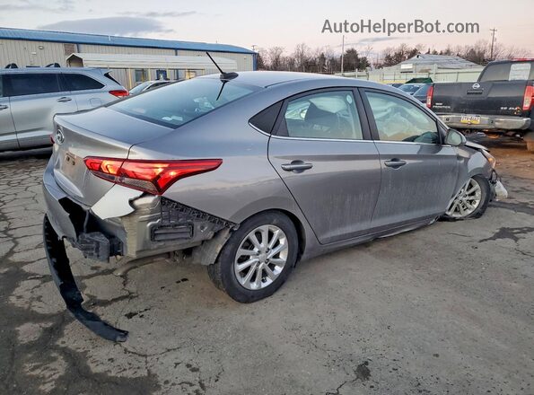 3KPC24A66NE190256 2022 HYUNDAI ACCENT Серебряный Задняя правая четверть
