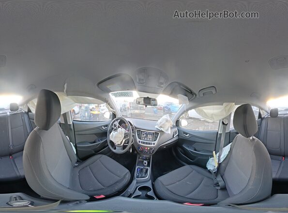 3KPC24A66NE190256 2022 HYUNDAI ACCENT Серебряный Вид наклейки с VIN-кодом