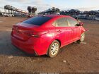 2022 Hyundai Accent Sel Красный vin: 3KPC24A68NE156576