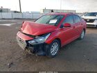 2022 Hyundai Accent Sel Красный vin: 3KPC24A68NE156576