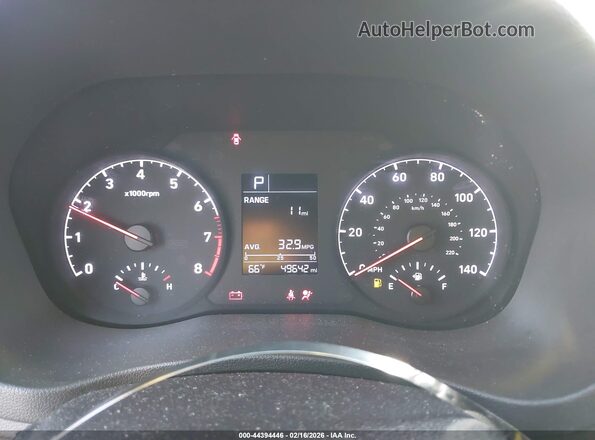 3KPC24A68NE156576 2022 HYUNDAI ACCENT Красный Вид задних сидений
