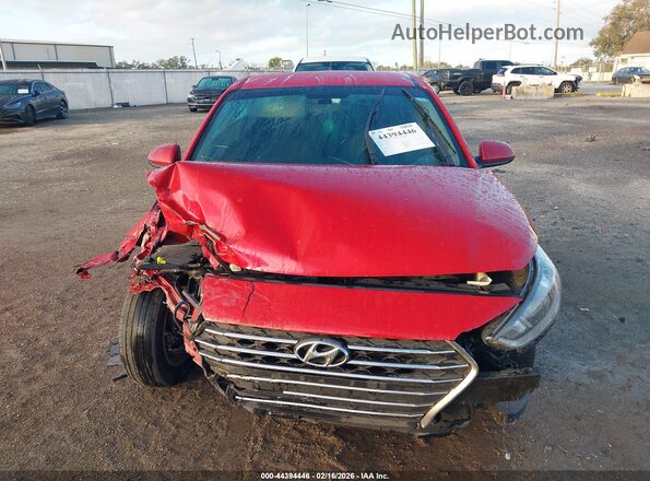 3KPC24A68NE156576 2022 HYUNDAI ACCENT Красный Вид щитка приборов