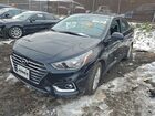 2022 Hyundai Accent Se Black vin: 3KPC24A68NE157498
