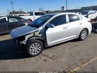 2020 Hyundai Accent Se Серебряный vin: 3KPC24A69LE092352