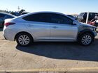 2020 Hyundai Accent Se Серебряный vin: 3KPC24A69LE092352
