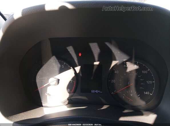 3KPC24A69LE092352 2020 HYUNDAI ACCENT Серебряный Вид задних сидений