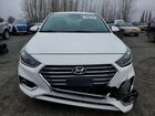 2022 Hyundai Accent Se Белый vin: 3KPC24A6XNE156272