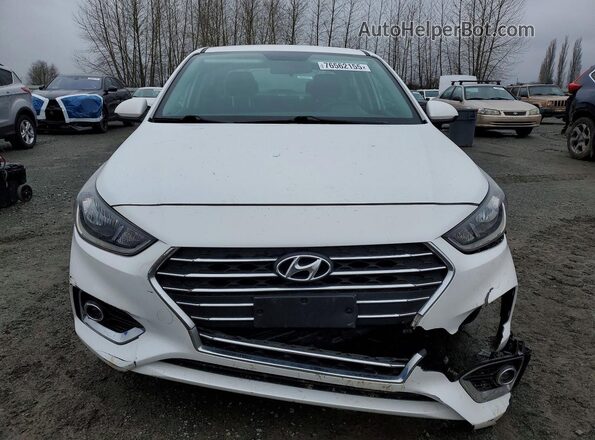 3KPC24A6XNE156272 2022 HYUNDAI ACCENT Белый Вид спереди
