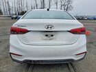 2022 Hyundai Accent Se Белый vin: 3KPC24A6XNE156272