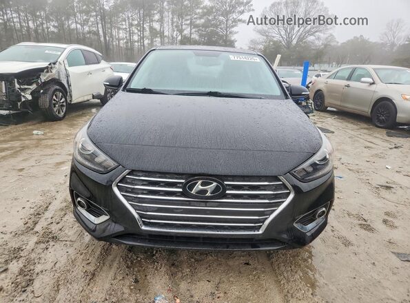 3KPC34A36KE059536 2019 HYUNDAI ACCENT Черный Вид спереди