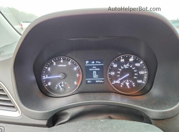3KPC34A36KE059536 2019 HYUNDAI ACCENT Черный Вид щитка приборов