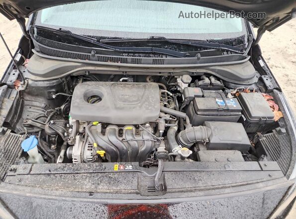 3KPC34A36KE059536 2019 HYUNDAI ACCENT Черный Вид задней части салона