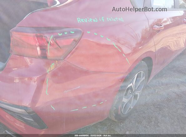 3KPF24AD0KE112255 2019 KIA FORTE Orange Widok z przodu