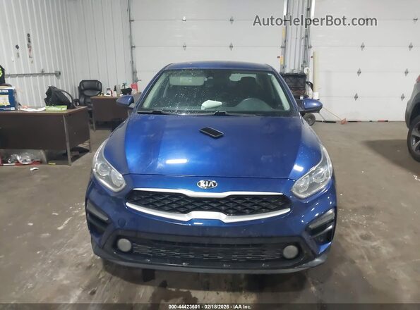 3KPF24AD0LE202801 2020 KIA FORTE Синий Вид щитка приборов