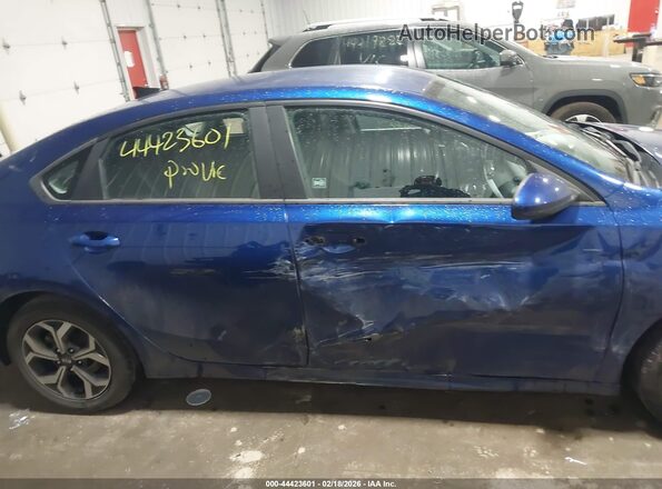 3KPF24AD0LE202801 2020 KIA FORTE Синий Вид задней части салона