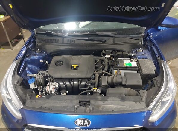 3KPF24AD0LE202801 2020 KIA FORTE Синий Вид сзади