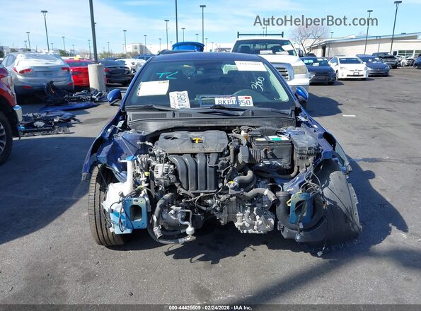 3KPF24AD1KE109347 2019 KIA FORTE Blue Widok wnętrza z tyłu