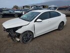 2024 Kia Forte Lxs Белый vin: 3KPF24AD2RE698046 Damage: Left Front Fender, Severe Damage, Replacement Required