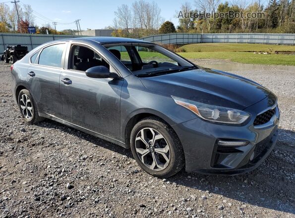 3KPF24AD3KE032304 2019 KIA FORTE Серый Передняя правая четверть