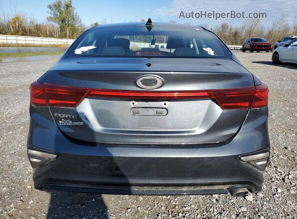 3KPF24AD3KE032304 2019 KIA FORTE Серый Вид сзади