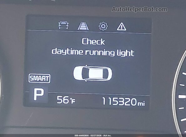 3KPF24AD3KE108698 2019 KIA FORTE Light Blue 