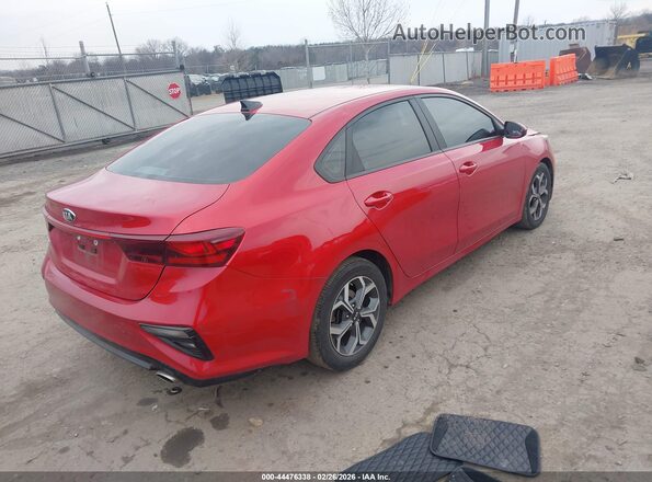 3KPF24AD3ME340365 2021 KIA FORTE Красный Задняя правая четверть
