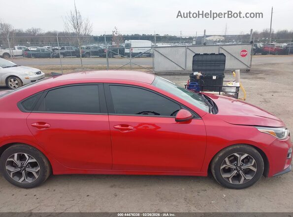 3KPF24AD3ME340365 2021 KIA FORTE Красный Панорамный вид салона 360°