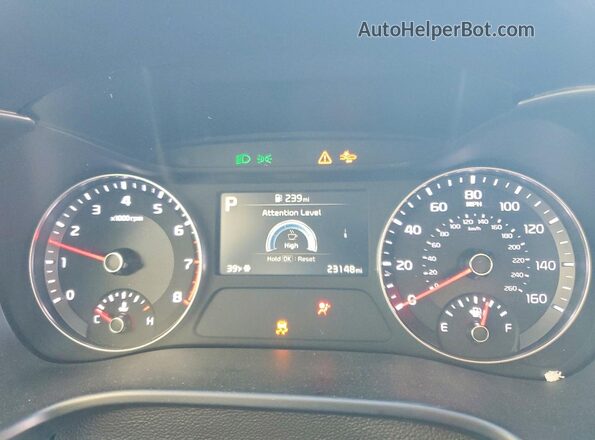 3KPF24AD3RE808215 2024 KIA FORTE Угольный Вид щитка приборов