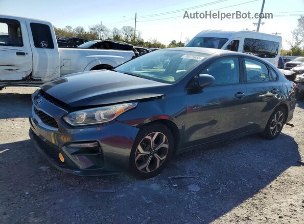 3KPF24AD4KE042145 2019 KIA FORTE Угольный Передняя левая четверть