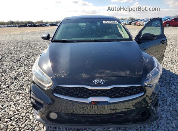 3KPF24AD4KE052285 2019 KIA FORTE Черный Вид спереди