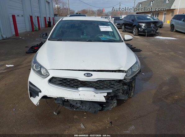 3KPF24AD4KE075985 2019 KIA FORTE Белый Вид задней части салона