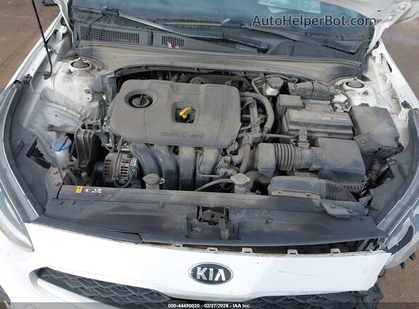 3KPF24AD4KE075985 2019 KIA FORTE Белый Вид сзади
